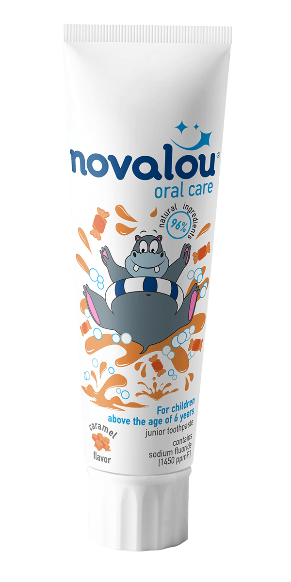 Oral hygiene gel with prebiotics, aloe vera and xylitol. For children above the age of 6 years