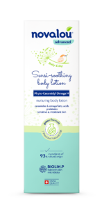 novalou sensi-soothing baby lotion box
