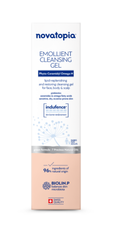 novatopia emollient cleansing gel box