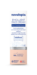 novatopia emollient face cream box