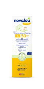 novalou sun care cream 50spf box