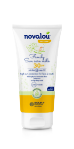novalou family sun care milk